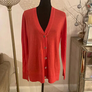 Tory Burch wool cardigan size XL new